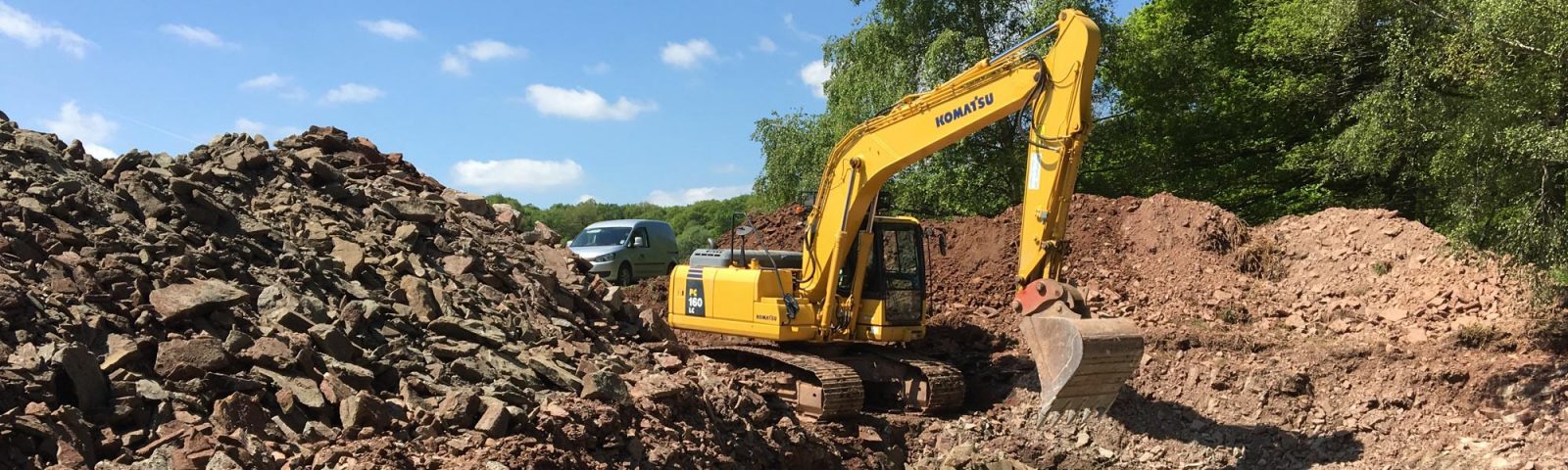 Komatsu Digger - Plant and Operator Hire